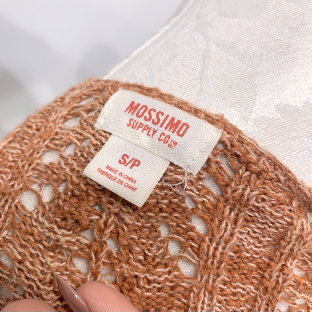 Mossimo Rust Open Knit Sweater - image 4